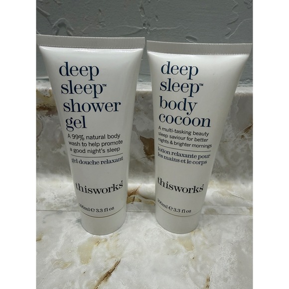 thisworks Other - ThisWorks Deep Sleep Shower Gel & Body Cocoon Set 100ml‎ Each Lavender Camomile